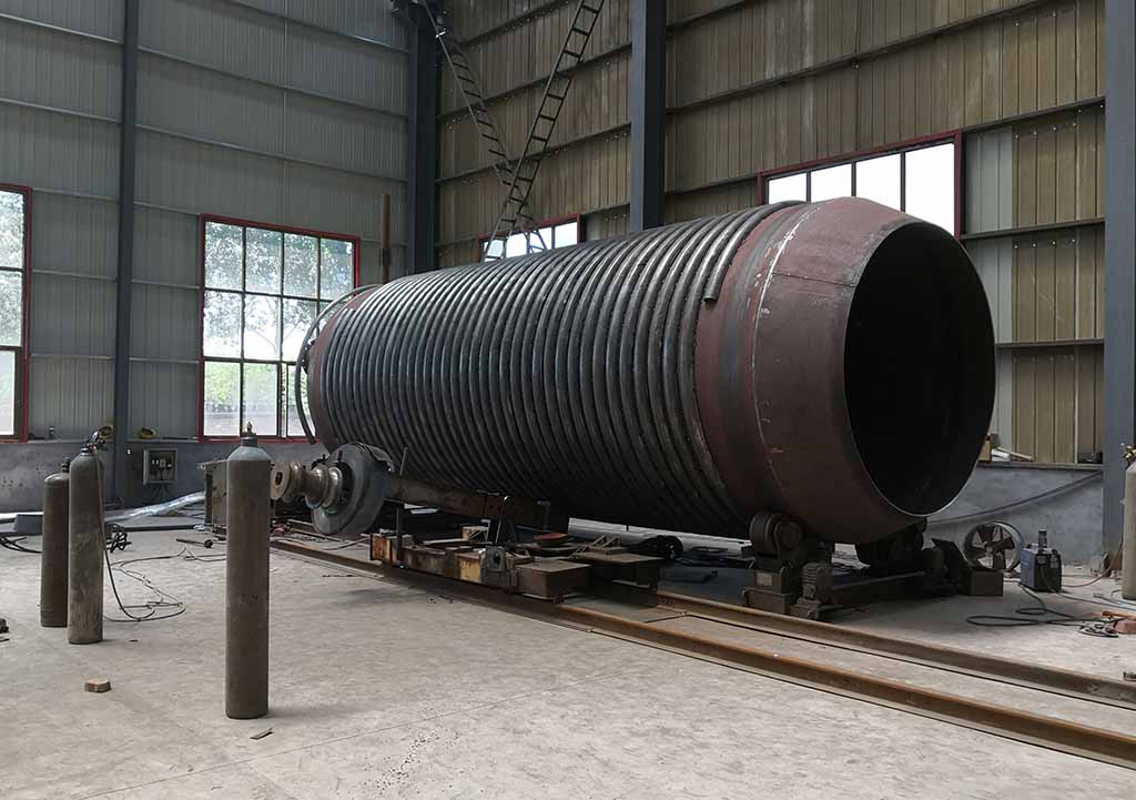 半管卷制-外盤管反應(yīng)容器